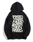 Distortion Fleece Hoodie (black)